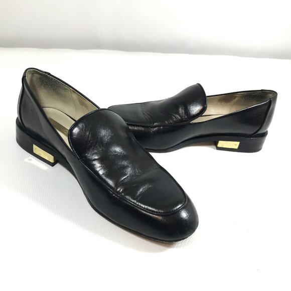 Louise et Cie Black Leather Loafers Women Sz 7, EU Sz 37 - Picture 9 of 12